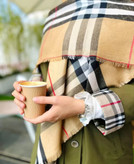 روسری کشمیرباربری شاین دار