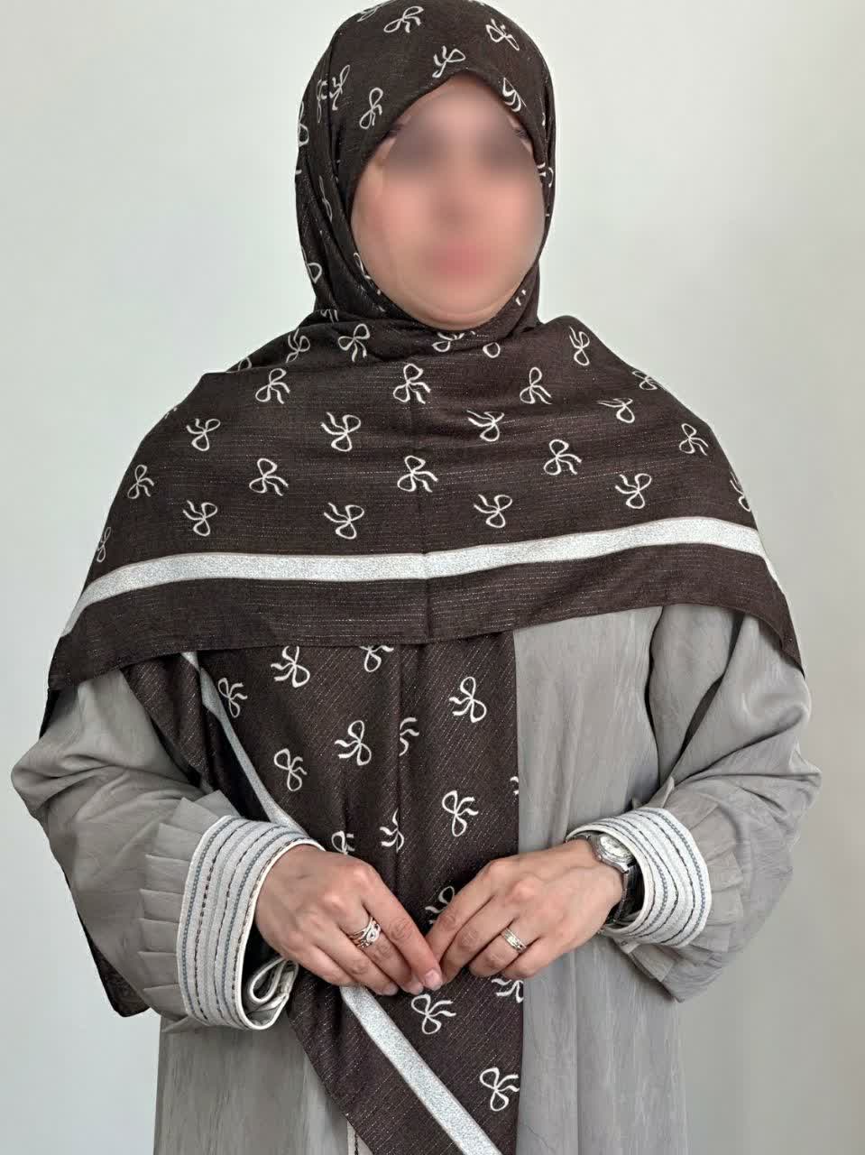 روسری نخی شاین دار