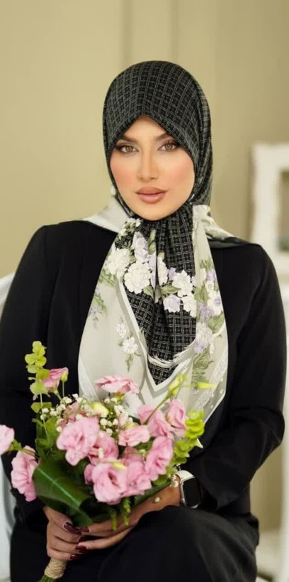 روسری ابریشم توییل