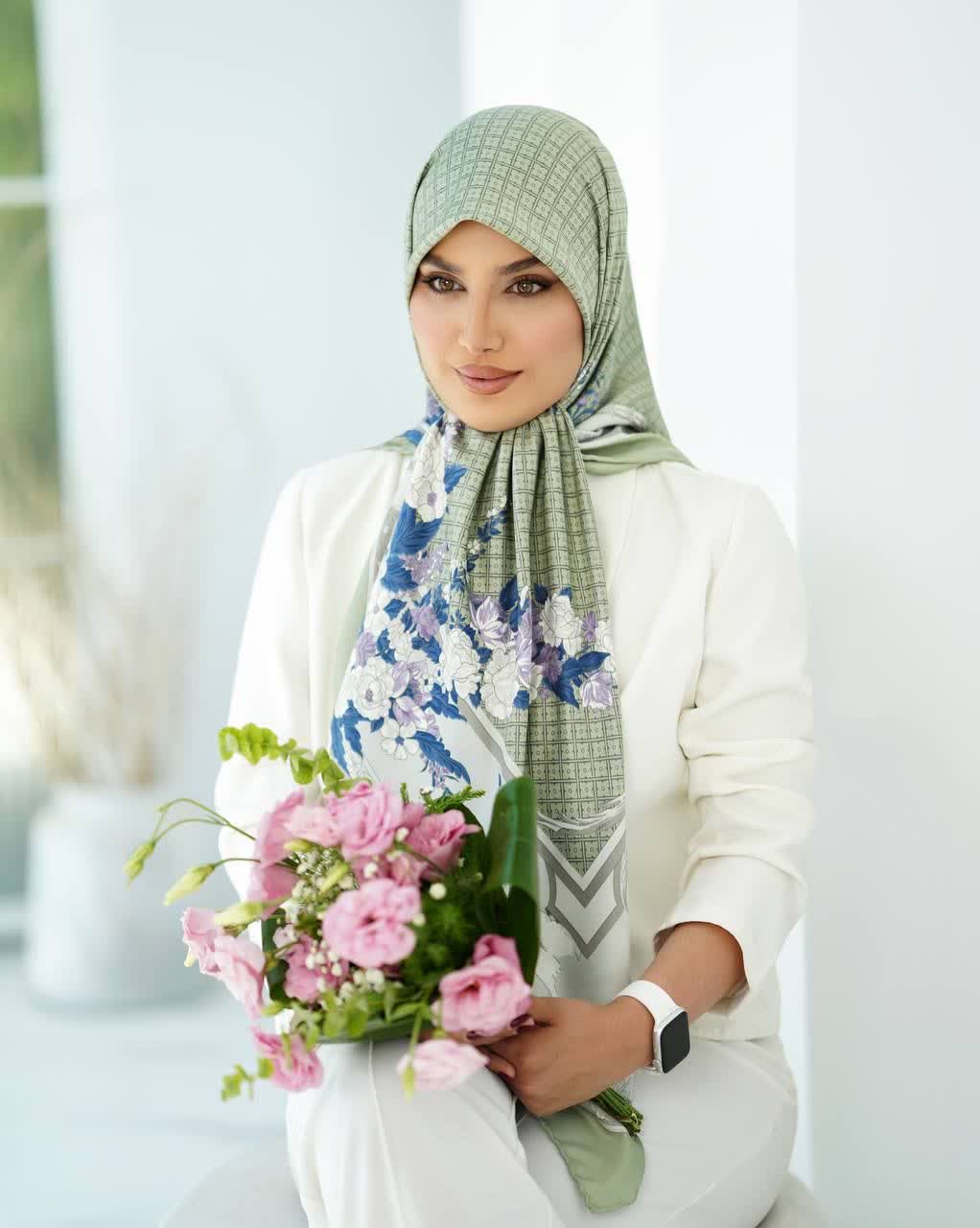 روسری ابریشم توییل